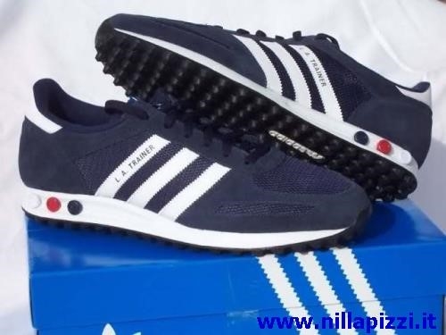 adidas trainer bianche e rosse