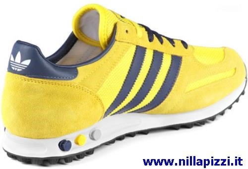 adidas trainer gialle e blu